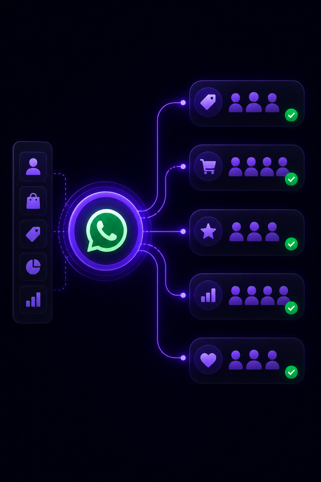 WhatsApp bulk messaging audience segmentation